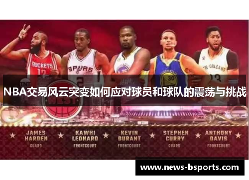 NBA交易风云突变如何应对球员和球队的震荡与挑战
